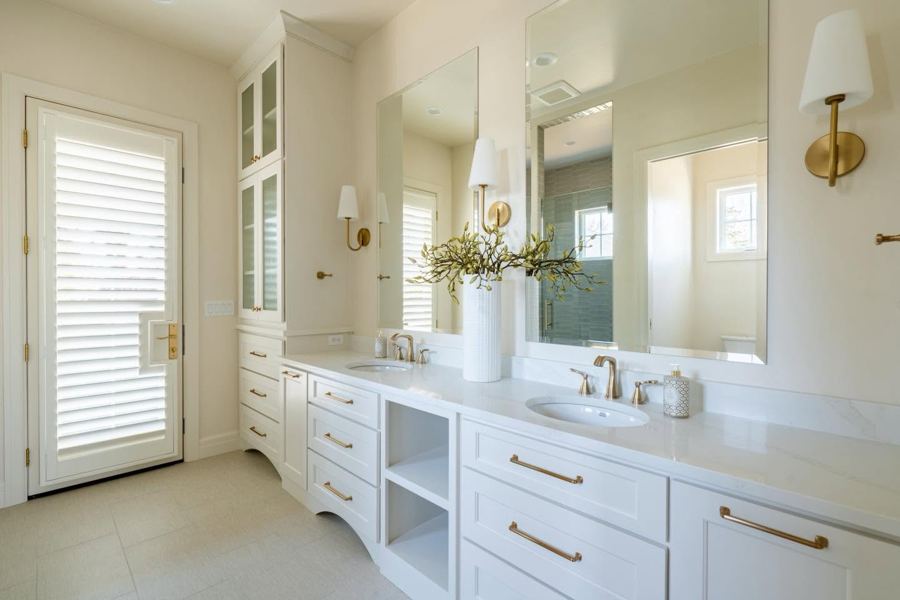 Primary bath vanity