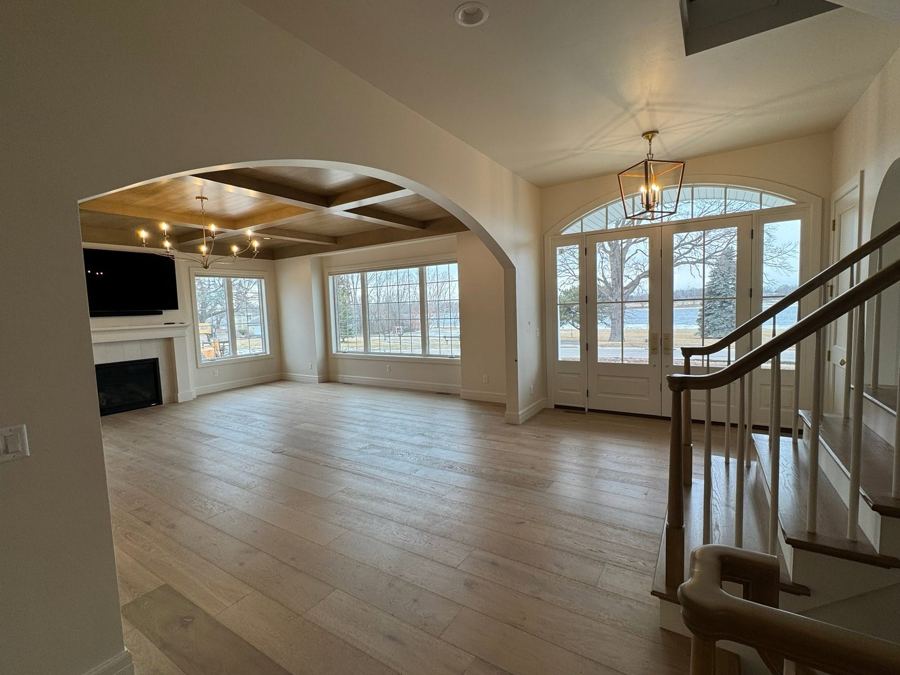 Foyer and stair